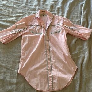 Vintage Ralph Lauren Western Wear cowgirl shirt 100% cotton